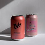 VODKA PEACH YUZU & SODA CANS 330ML, PALS - GIA STUDIO