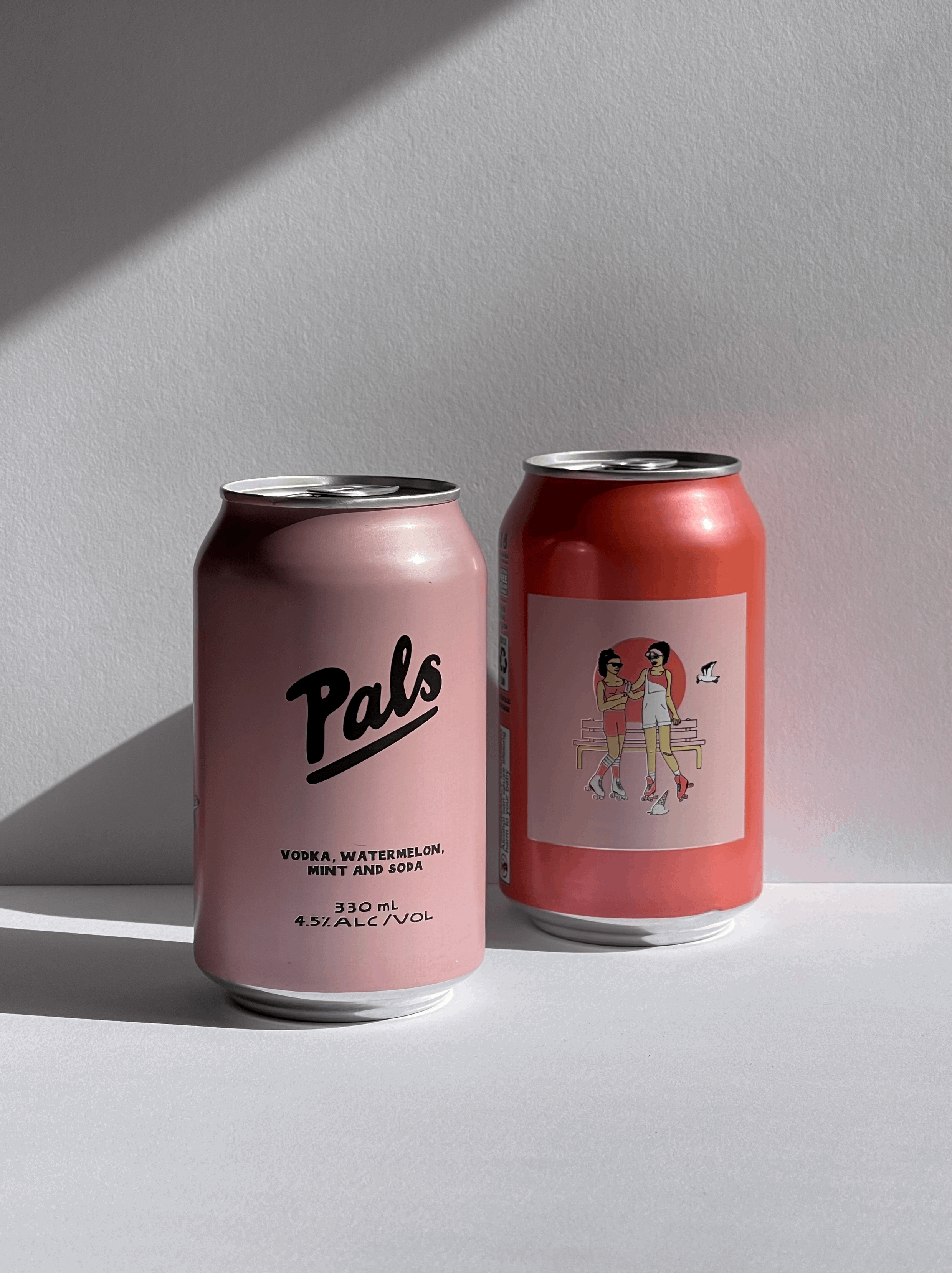 VODKA, WATERMELON, MINT & SODA, PALS 330ML - GIA STUDIO